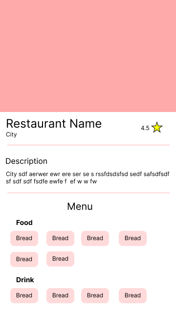 Restaurant App